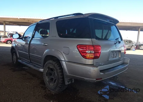 2001 Toyota Sequoia Limited V8 from USA, damaged, VIN 5TDZT38A01S056127